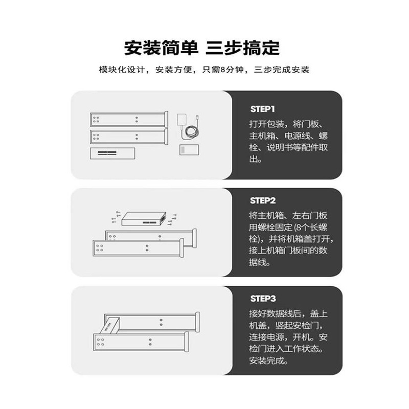 高端型手機安檢門