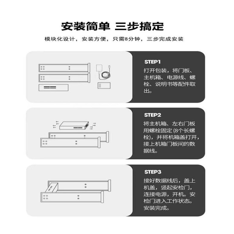 熱成像測溫+安檢門808JT-C